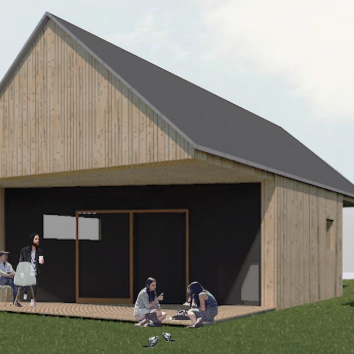 Planung Ferienhaus S: Visualisierung